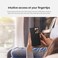 Case for Samsung S22 Ultra Clear View Case Slim Flip Cover with Antimicrobial Coating, Transparent Front, Shockproof Protection &amp; Smart Display Window