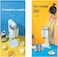 Ice Cream Machine Household Homemade Fruit Yogurt Ice Cream Maker IL Food-Grade Liner for Kids Visible 10 MIN Make Ice Cream