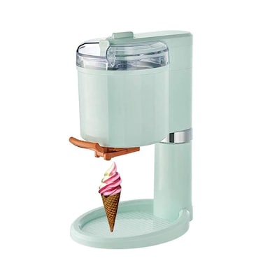 Ice Cream Machine Household Homemade Fruit Yogurt Ice Cream Maker IL Food-Grade Liner for Kids Visible 10 MIN Make Ice Cream