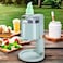 Ice Cream Machine Household Homemade Fruit Yogurt Ice Cream Maker IL Food-Grade Liner for Kids Visible 10 MIN Make Ice Cream