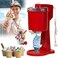 Ice Cream Machine Household Homemade Fruit Yogurt Ice Cream Maker IL Food-Grade Liner for Kids Visible 10 MIN Make Ice Cream