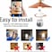 WiFi 2K HD Smart Security Camera, 360&deg; Pan/Tilt, Mobile App Control, Night Vision, Motion Detection