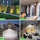 1200W Solar Flood Light, 10,000 Lumens Outdoor LED, IP67 Waterproof with Remote Control &ndash; Bright White Light for Garden &amp; Security