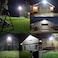 300W Solar Flood Light, 3 Colour Change LED Outdoor Lamp, 12H Runtime, IP65 Waterproof, High-Capacity Battery for Garden &amp; Security Lighting
