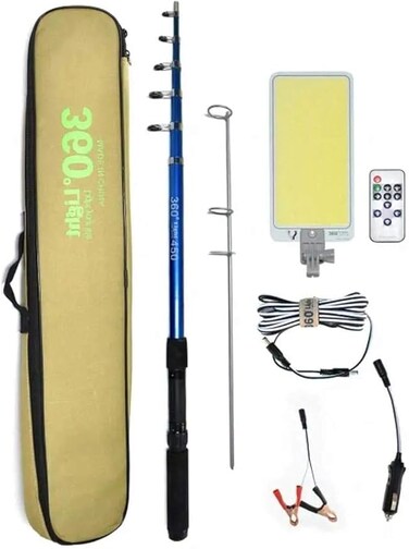 Road Trip Emergency Light Portable Waterproof for Camping Remote Control Light