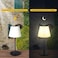Table Lamp Outdoor Table Lamp with Light Sensor, Dimmable Warm White and RGB LED Table Lamp