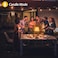Table Lamp Outdoor Table Lamp with Light Sensor, Dimmable Warm White and RGB LED Table Lamp