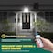 Solar LED Outdoor Spotlight with Remote, High-Capacity Battery &amp; Large Solar Panel, Waterproof Light for Garden &amp; Yard