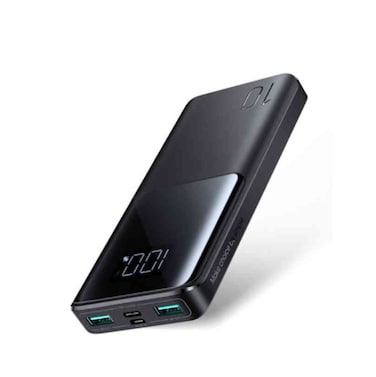 10000mAh Power Bank with LED Display, Fast Charging, Dual USB Output, Type-C Input, High-Capacity Portable Charger for Smartphones &amp; Tablets