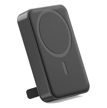 Smart Wireless Power Bank Fast Charging Magnetic Power Bank MAG Support 20 Watt, With Foldable Stand 10000 MAH