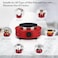 Portable Electric Hot Plate, 500W Adjustable Thermostat, 106mm Single Burner Cooker for Tea, Coffee &amp; Light Cooking