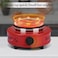 Portable Electric Hot Plate, 500W Adjustable Thermostat, 106mm Single Burner Cooker for Tea, Coffee &amp; Light Cooking