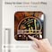 Quran Magnet Speaker for Fridge, Preloaded Surah Player with Islamic Recitations, Portable Magnetic, USB-C Rechargeable, Touch Control, Ramadan &amp; Eid Gifts, Islamic Gifts(Ayatul Kursi &amp; 4 Quls)