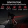 Smart Bike Tail Light, Bicycle Lights with USB Rechargeable Bike Brake Lights, Colorful Cycling Taillights with Waterproof Rear Bike Lights for Mountain Cycling Taillights, and Road Bike