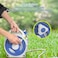 Portable Garden Hose Reel 15M, Heavy Duty Water Hose with Reel for Outdoor, Car Wash &amp; Gardening