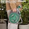 Garden Hose Reel 14M, Compact &amp; Portable Hose Pipe Reel with 8 Adjustable Spray Gun Nozzles, Manual Retractable Garden Water Hose Reel, Outdoor Flexible Hose Reel Set for Garden Patios and Balconies
