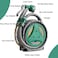 Garden Hose Reel 14M, Compact &amp; Portable Hose Pipe Reel with 8 Adjustable Spray Gun Nozzles, Manual Retractable Garden Water Hose Reel, Outdoor Flexible Hose Reel Set for Garden Patios and Balconies