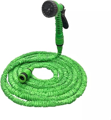 50Ft 15M Water Hosepipe For Garden Magic-Hose Pipes Flexible Expandable With Spray Gun Washing Car Window Filling Pool Watering Plants, Random&nbsp;Color