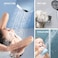 Stainless Steel Handheld Shower Head Set, 5.12in, 3 Spray Settings, Polished&nbsp;Chrome