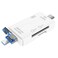 6-in-1 Card Reader with 3-in-1 Converter, Multi-Function Memory Card Adapter, USB, Type-C, OTG SD &amp; Micro SD Card Reader for Smartphone,&nbsp;Laptop&nbsp;&amp;&nbsp;PC