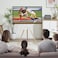 Floor TV Stand for 32-65 inches Screen Height Adjustable Studio Tripod Easel TV Display Stand with 140&deg; Swivel for Bedroom, Living Room, Corner TV Stand