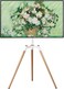 Floor TV Stand for 32-65 inches Screen Height Adjustable Studio Tripod Easel TV Display Stand with 140&deg; Swivel for Bedroom, Living Room, Corner TV Stand