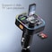 Car Charger, Wireless FM Transmitter Bluetooth Wireless Fm Car Transmitter Mp3 Player QC 3.1 PD 22.5W USB-C Fast Charger Multifunction Transmitter Fm