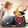Infrared Double Ceramic Cooker Dual Burner Electric Stove with Touch Control, Fast Heating &amp; Safety Features for Home&nbsp;Kitchen&nbsp;Use