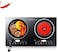 Infrared Double Ceramic Cooker Dual Burner Electric Stove with Touch Control, Fast Heating &amp; Safety Features for Home&nbsp;Kitchen&nbsp;Use