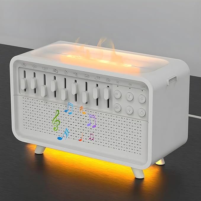 mhr Mhr Noise Machine Night Light Aroma Diffuser With Bluetooth Speaker 1 PACK