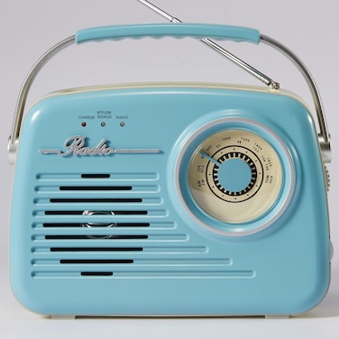 Portable FM Radio with Bluetooth, AM, USB &amp; TF Card Support, Rechargeable Retro Mini Radio Speaker with High-Quality Sound for Home, Outdoor&nbsp;&amp;&nbsp;Travel