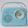 Portable FM Radio with Bluetooth, AM, USB &amp; TF Card Support, Rechargeable Retro Mini Radio Speaker with High-Quality Sound for Home, Outdoor&nbsp;&amp;&nbsp;Travel