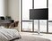 TV Stand, White Floor TV Stand for 32-60 Inch TVs Holds Up to 66 lbs, Tall Conner TV mount with Swivel 70 Degrees and Height Adjustment, Max Vesa 600 x 400 mm