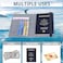 Slim Leather Travel Passport Wallet Casual Solid Credit Card Holder Money Wallet Id Multifunction Documents Flight License Purse Grey