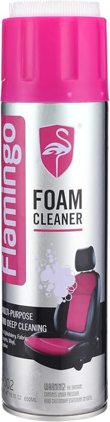 Multi-Purpose Car Foam Cleaner Spray, Deep Cleaning for Dashboard, Seats, Tires &amp; Fabric, Quick Dry&nbsp;&amp;&nbsp;Fresh&nbsp;Scent