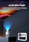 Portable 4K HD Smart Projector, 360&deg; Adjustable Rotation, Mini Home Theater, WiFi &amp; Bluetooth&nbsp;Support