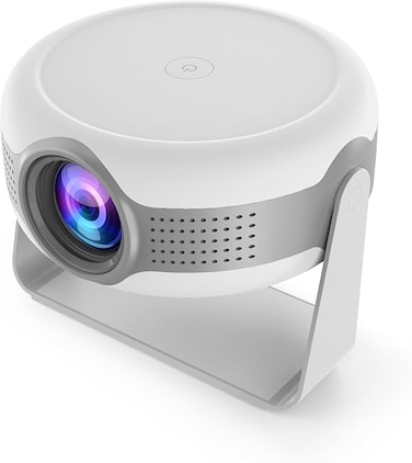 Portable 4K HD Smart Projector, 360&deg; Adjustable Rotation, Mini Home Theater, WiFi &amp; Bluetooth&nbsp;Support