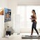 Floor TV Stand, Modern Height Adjustable Swivel TV Mount for 32-70 inches Flat Curved Screens TV Stand with Storage