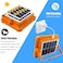 Led Portable Solar Work Light 100W 10000 LM Battery Rechargeable Emergency Work light With 4 Light Modes Flood Light For Power Failure Car Repair Camping Construction Job Site