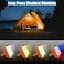 Led Portable Solar Work Light 100W 10000 LM Battery Rechargeable Emergency Work light With 4 Light Modes Flood Light For Power Failure Car Repair Camping Construction Job Site