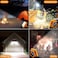 Led Portable Solar Work Light 100W 10000 LM Battery Rechargeable Emergency Work light With 4 Light Modes Flood Light For Power Failure Car Repair Camping Construction Job Site