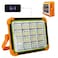 Led Portable Solar Work Light 100W 10000 LM Battery Rechargeable Emergency Work light With 4 Light Modes Flood Light For Power Failure Car Repair Camping Construction Job Site