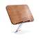 Aluminum &amp; Wooden Laptop Stand, Adjustable Foldable Book Stand for Desk, Ergonomic Laptop Riser for MacBook, iPad, Tablet &amp; Reading, Portable Laptop Holder for Office&nbsp;&amp;&nbsp;Home