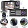 HD Traffic Recorder Dash Cam, 2.0&rdquo; HD Display, Loop Recording, G-Sensor, Rear View Camera, WiFi &amp; Non-WiFi Options Car DVR Video&nbsp;Recorder