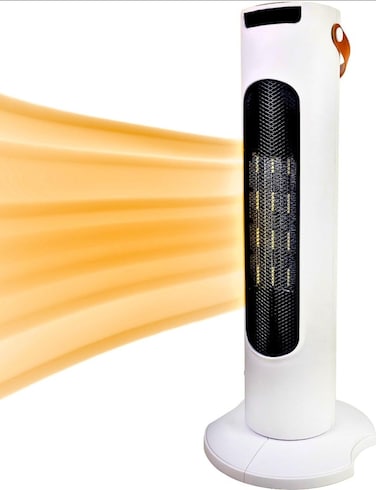 Electric Quick Heater with Touch Button &ndash; Portable Fast Heating Mini Room Heater, Adjustable Thermostat &amp; Safety Protection