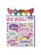 Hinkler Kaleidoscope Notebook Doodles Go Girl Coloring and Activity Book
