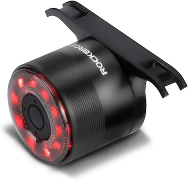ROCKBROS Bike Tail Light Rear Bike Light Rechargeable Bike Rear Light Waterproof Bike Taillight   USB Rechargeable,5 Light Modes, IPX5 Waterproof,Safety Cycling Back Light for Night Riding,Long runtime,Easy installation