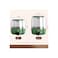SUKILO Round 6-Grid Food Grain Dispenser &ndash; Transparent Large-Capacity Dry Food Storage Container w