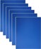 A4 Blue Double Sided Foam Board (21 x 29.7 cm) &ndash; 6 Pack   5mm Thick Polystyrene Sheets for Model Making, Photo Mounting, Presentations, Arts &amp; Crafts, School &amp; Office