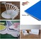 A4 Blue Double Sided Foam Board (21 x 29.7 cm) &ndash; 6 Pack   5mm Thick Polystyrene Sheets for Model Making, Photo Mounting, Presentations, Arts &amp; Crafts, School &amp; Office
